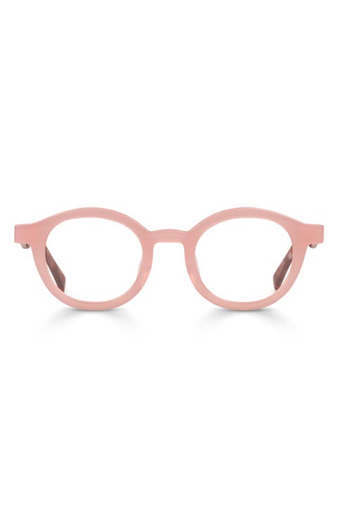 TV Party 44mm Blue Light Blocking Round Reading Glasses (Average)