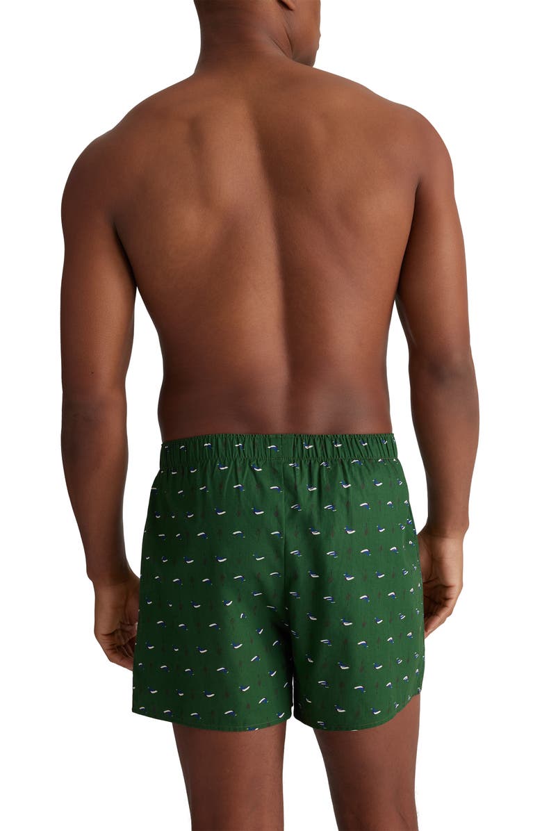 Tommy John Assorted 3-Pack Woven Cotton Boxers, Alternate, color, Sitting Duck/Cab Plaid/ Blue