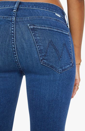The Dazzler Mid Rise Ankle Fray Jeans