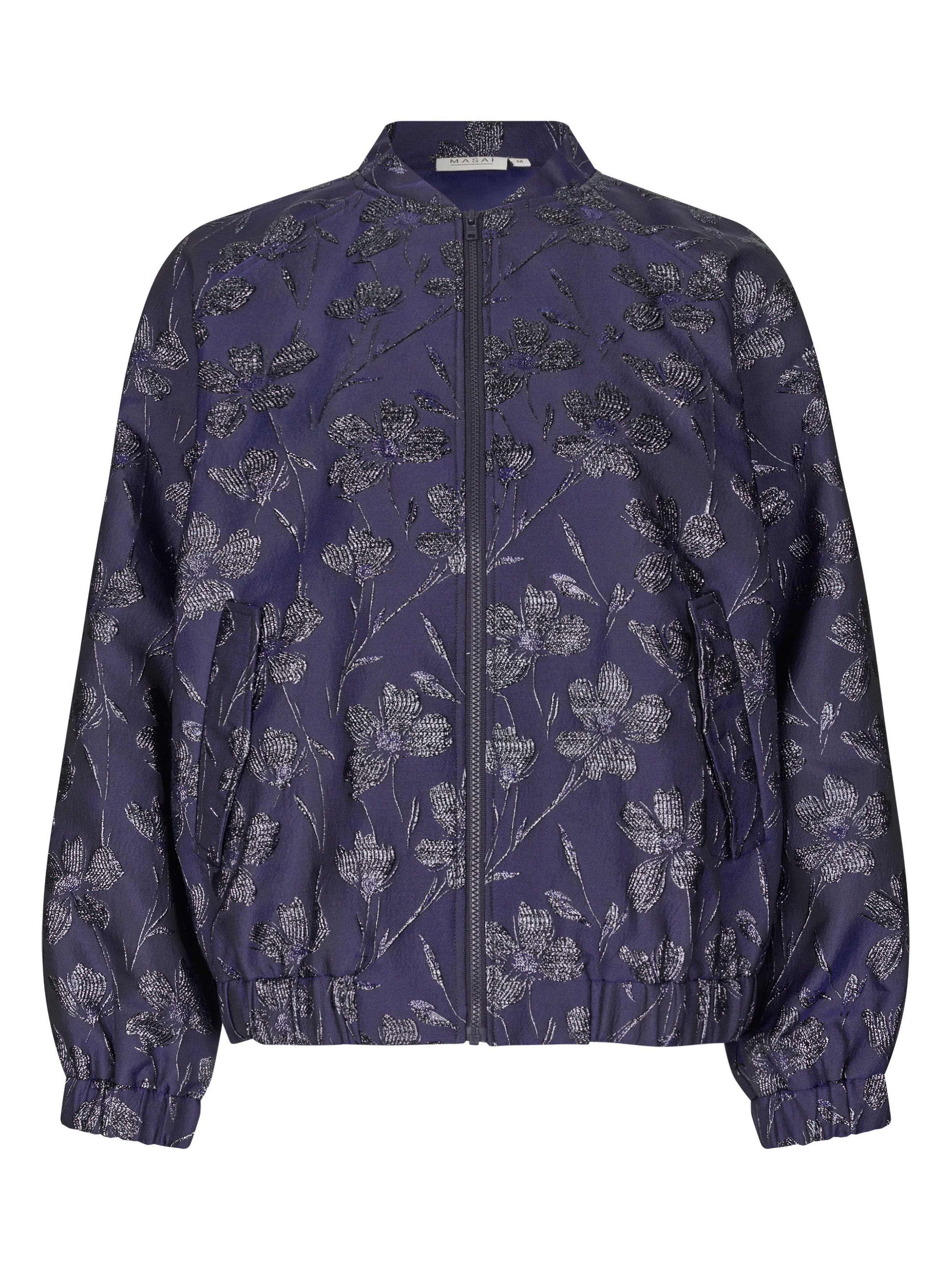 MaJossana Jacquard Bomber Jacket - image 4