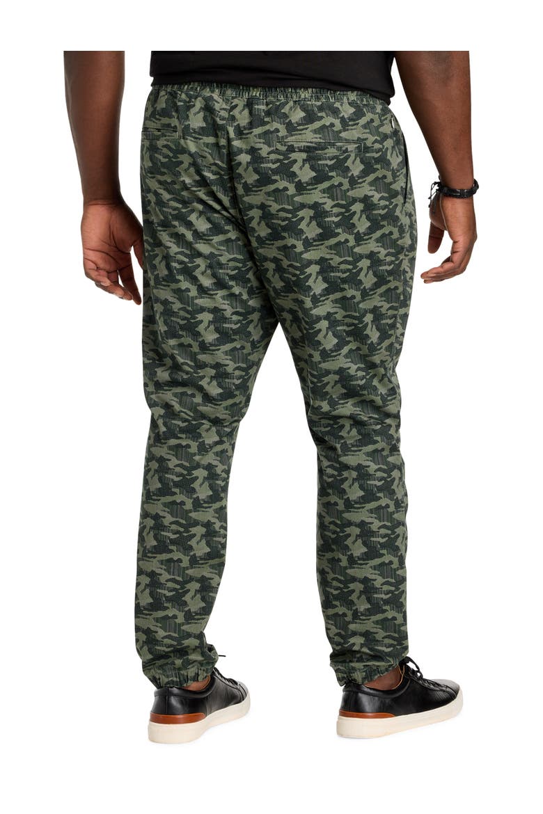 Big & Tall Slim-Fit Camo Joggers, Alternate, color, OLIVE AND BLACK CAMO