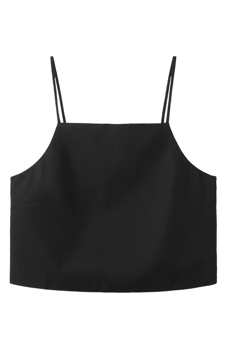 MANGO Cotton Crop Camisole, Alternate, color,