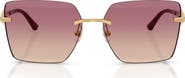Jimmy Choo 59mm Gradient Square Sunglasses