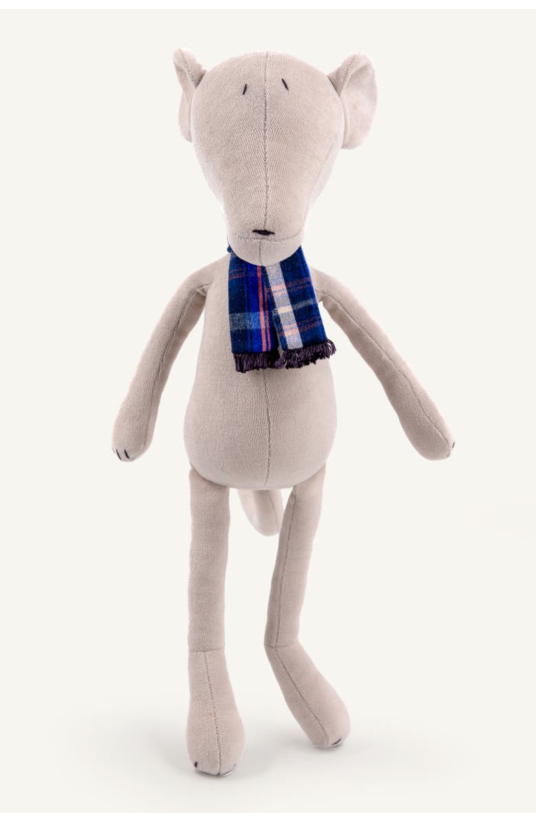 ADADA Artie the Greyhound stuffed animal grey, Main, color, Grey