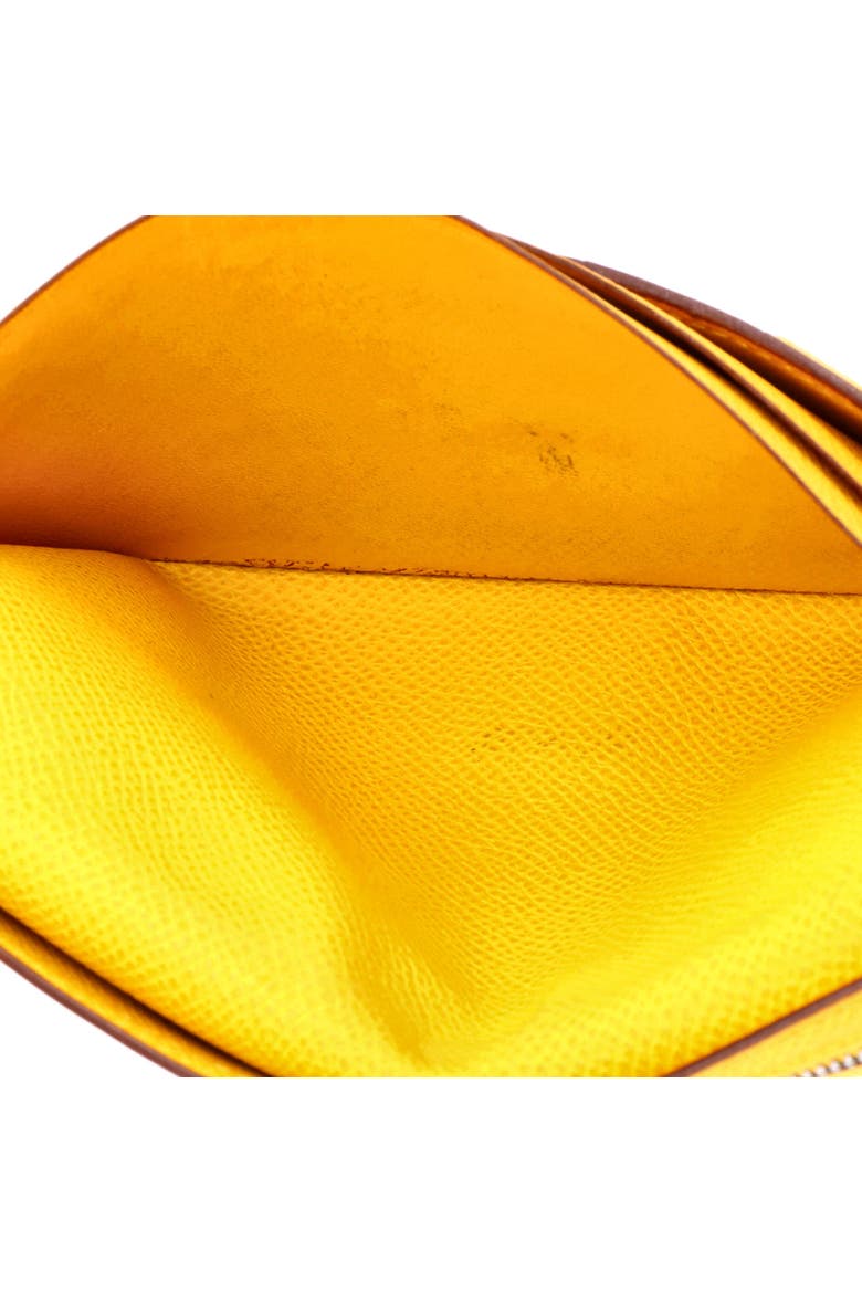 Bearn Wallet Epsom Long, Alternate, color, Yellow
