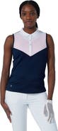 Daily Sports Match Womens Sleeveless Golf Polo