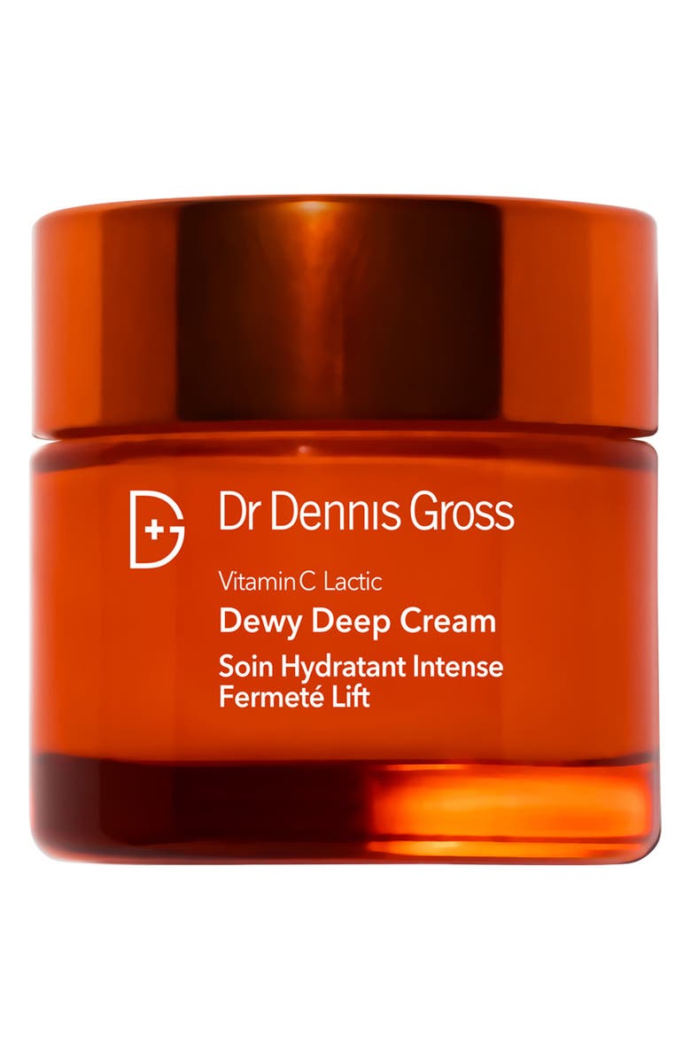 Dr. Dennis Gross Skincare Vitamin C Lactic Dewy Deep Cream, Main, color, 