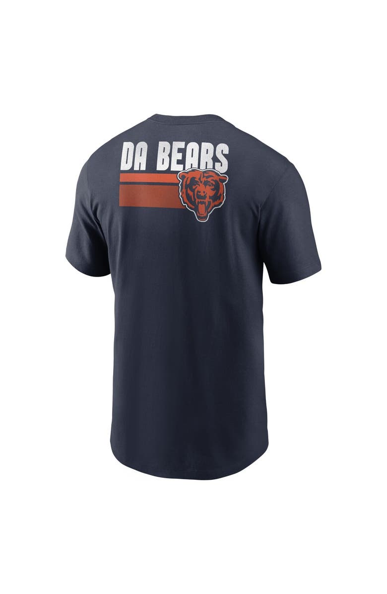 Nike Men's Nike Navy Chicago Bears Blitz Essential T-Shirt, Alternate, color, Navy