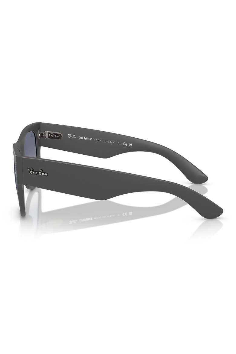 Mega Wayfarer Liteforce 52mm Gradient Square Sunglasses, Alternate, color, BLUE GREY
