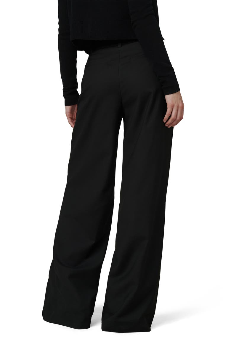 The Dani Pleated Wide Leg Pants, Alternate, color, BLACK