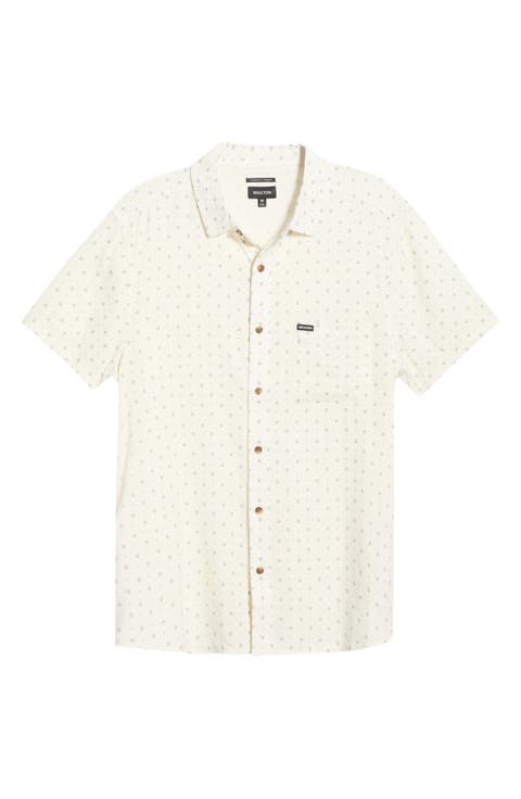 Charter Short Sleeve Slub Button-Up Shirt