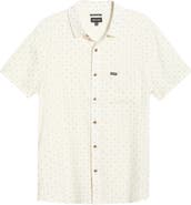 Brixton Charter Short Sleeve Slub Button-Up Shirt