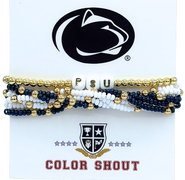 Color Shout Penn State Lucky 7 Bracelet Set