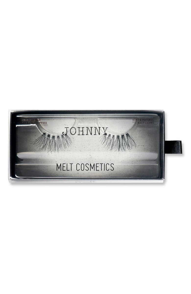 Melt Cosmetics Johnny Half Lash False Lashes, Main, color,