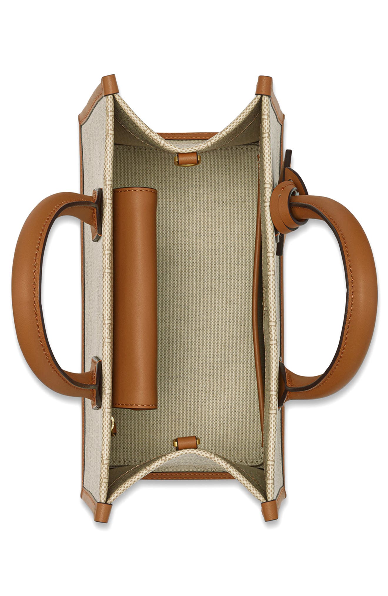 MCM Lauretos Coated Canvas Tote, Alternate, color, 