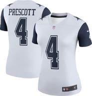 Nike Women's Nike Dak Prescott White Dallas Cowboys Legend Player Performance Top