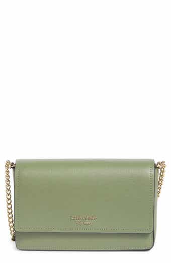 Kate Spade New York morgan leather wallet on a chain