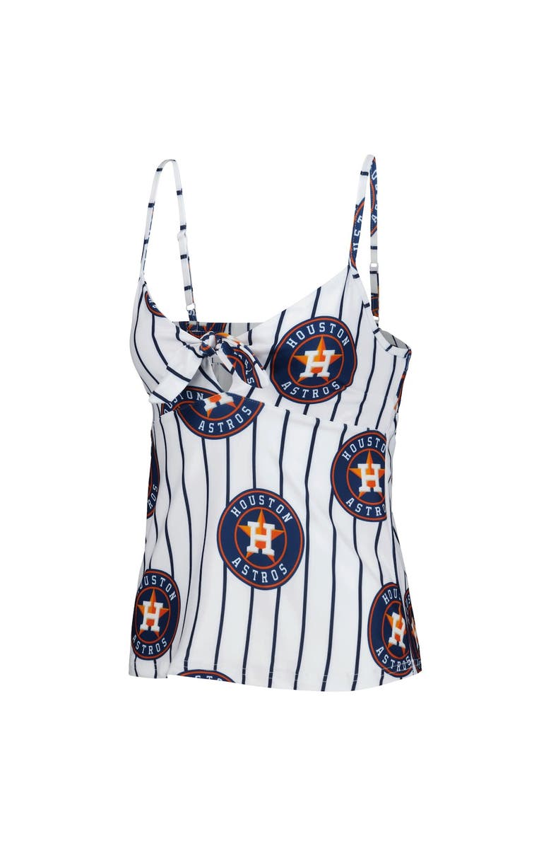 CONCEPTS SPORT Women's Concepts Sport White Houston Astros Reel Allover Print Tank Top & Shorts Sleep Set, Alternate, color, White