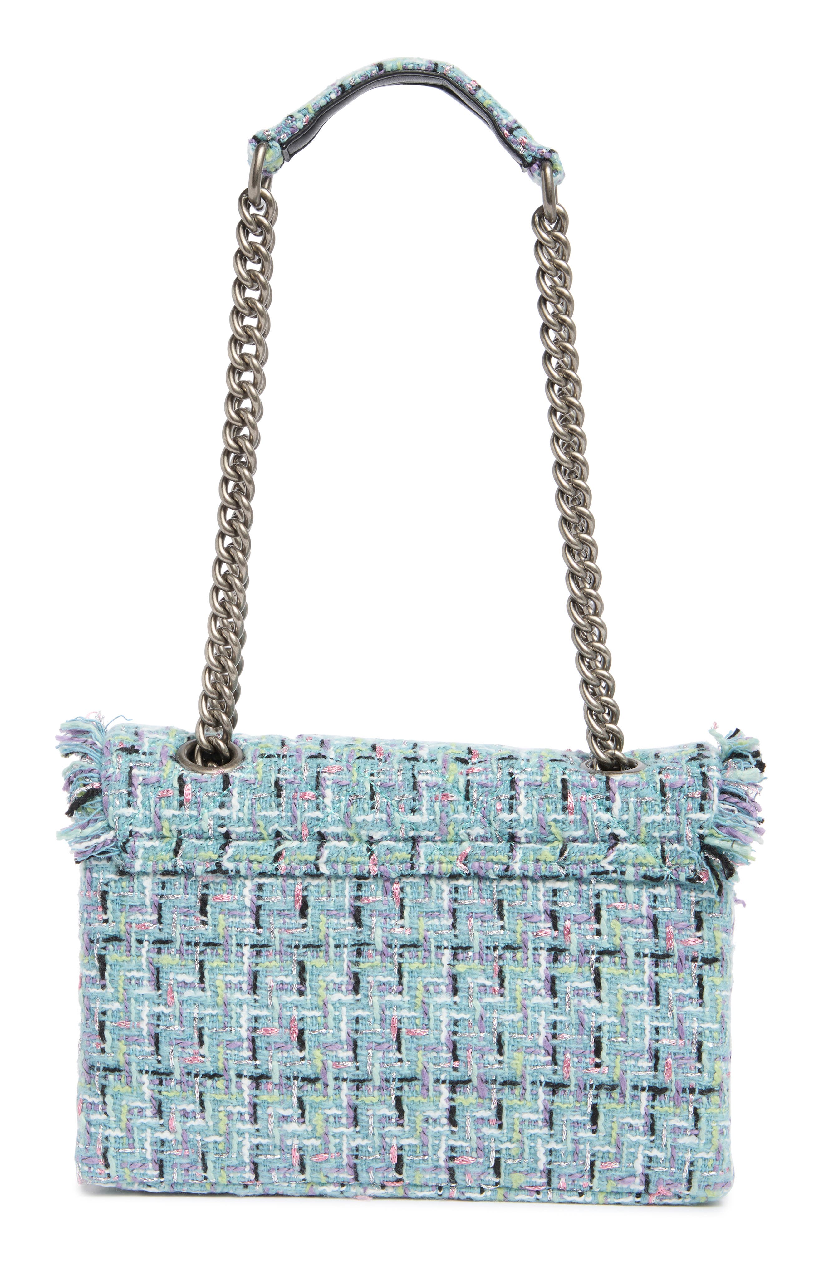 Kurt Geiger London Brixton Tweed Lock Shoulder Bag, Alternate, color, 