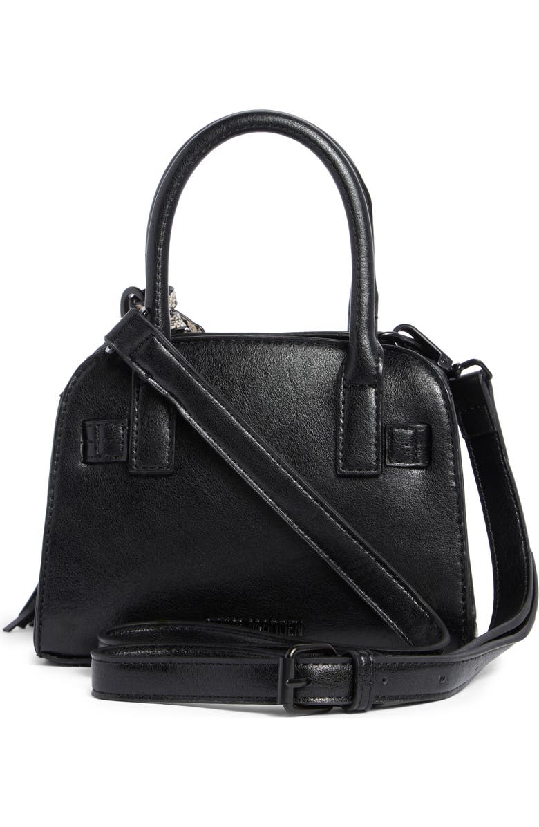 Steve Madden Phoenix Satchel Bag, Alternate, color, Black