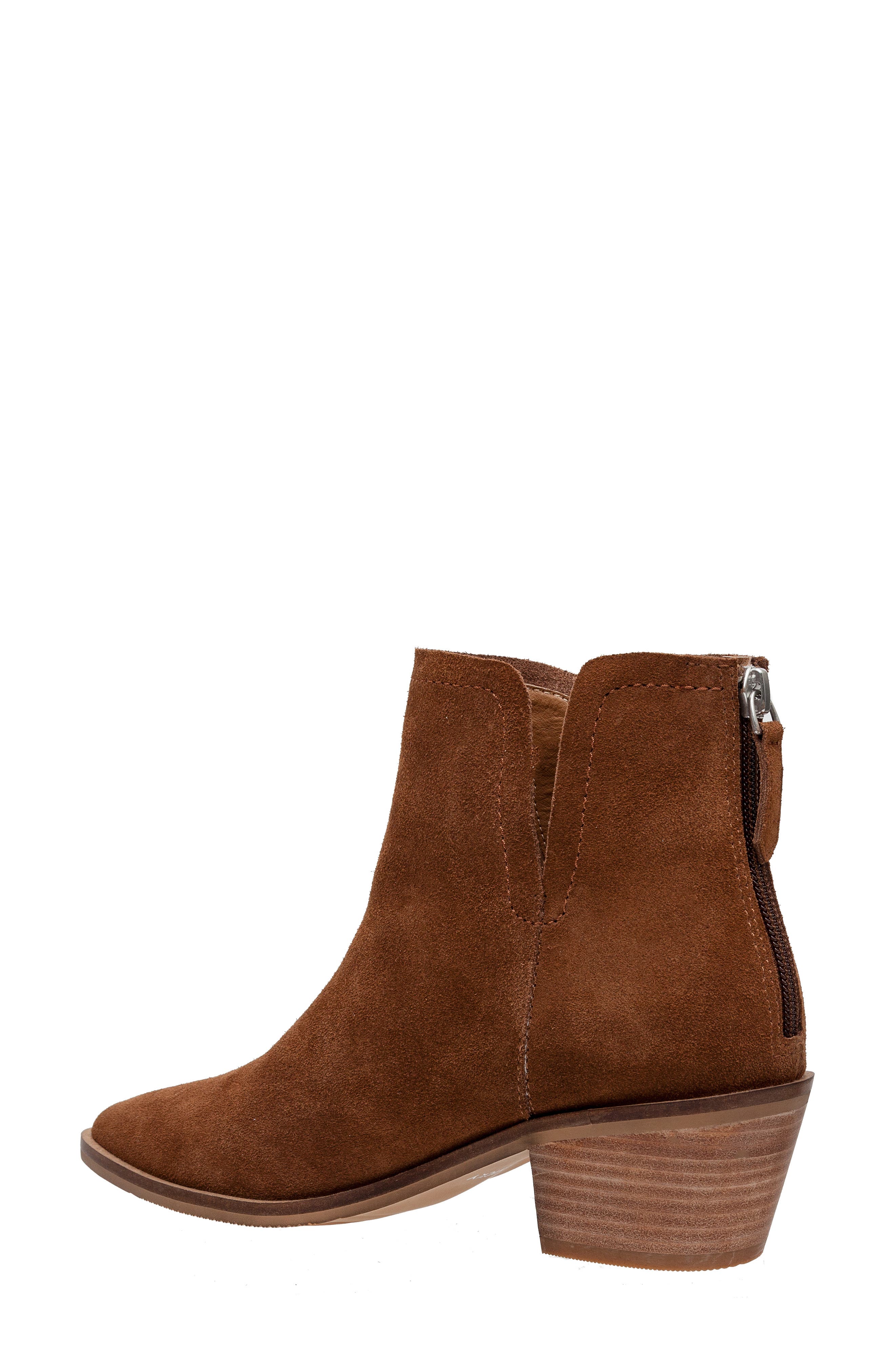 Noblex Bootie, Alternate, color, DARK COGNAC