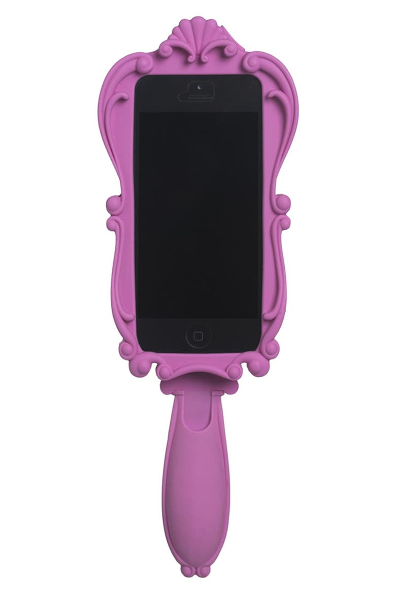 Mirror iPhone 5 Case, Alternate, color, FUCSIA