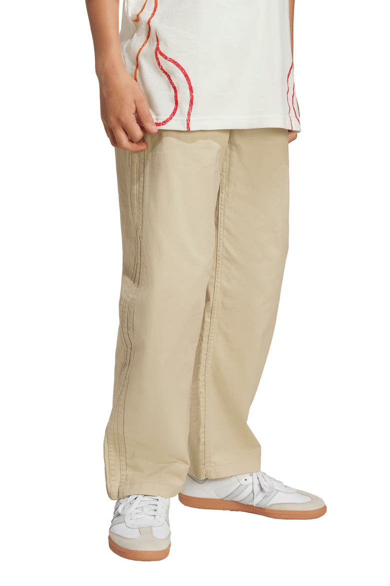 Kids' Cotton Twill Pants, Alternate, color, STONE KHAKI