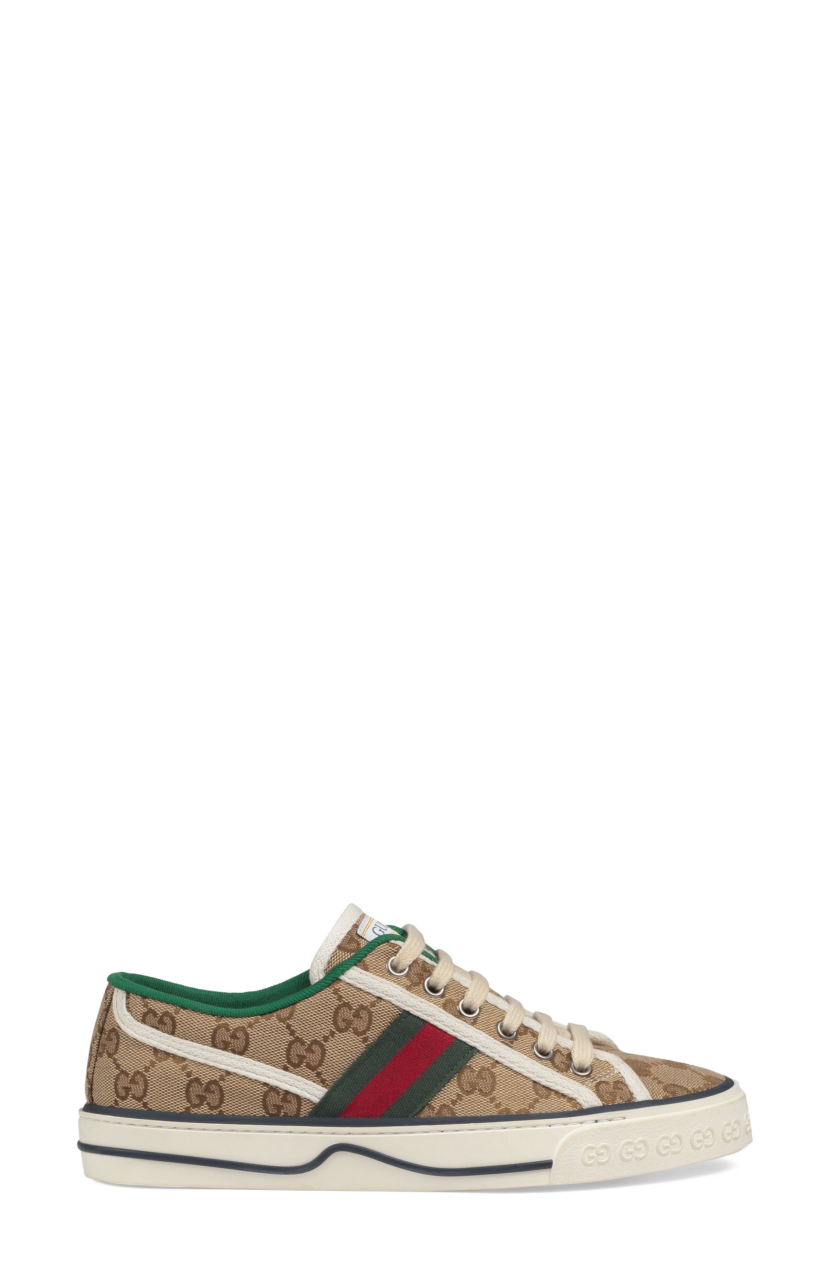 Gucci Tennis 1977 Platform Sneaker, Alternate, color, Beige