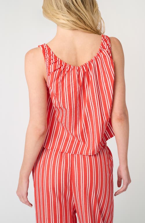 Weworewhat Stripe Scoop Neck Tank In Multi