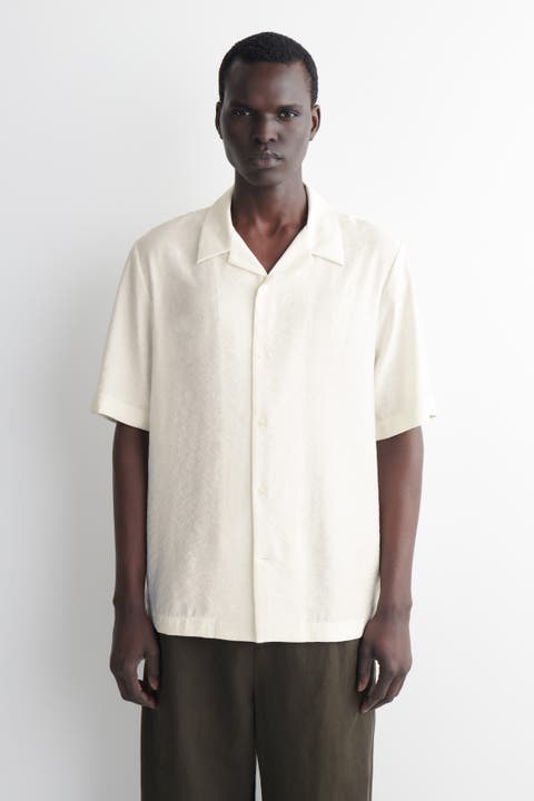 Camp-collar Shirt