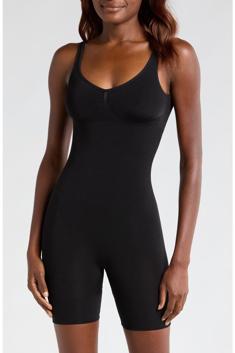 Low Back Bodysuit, Main, color, BLACK