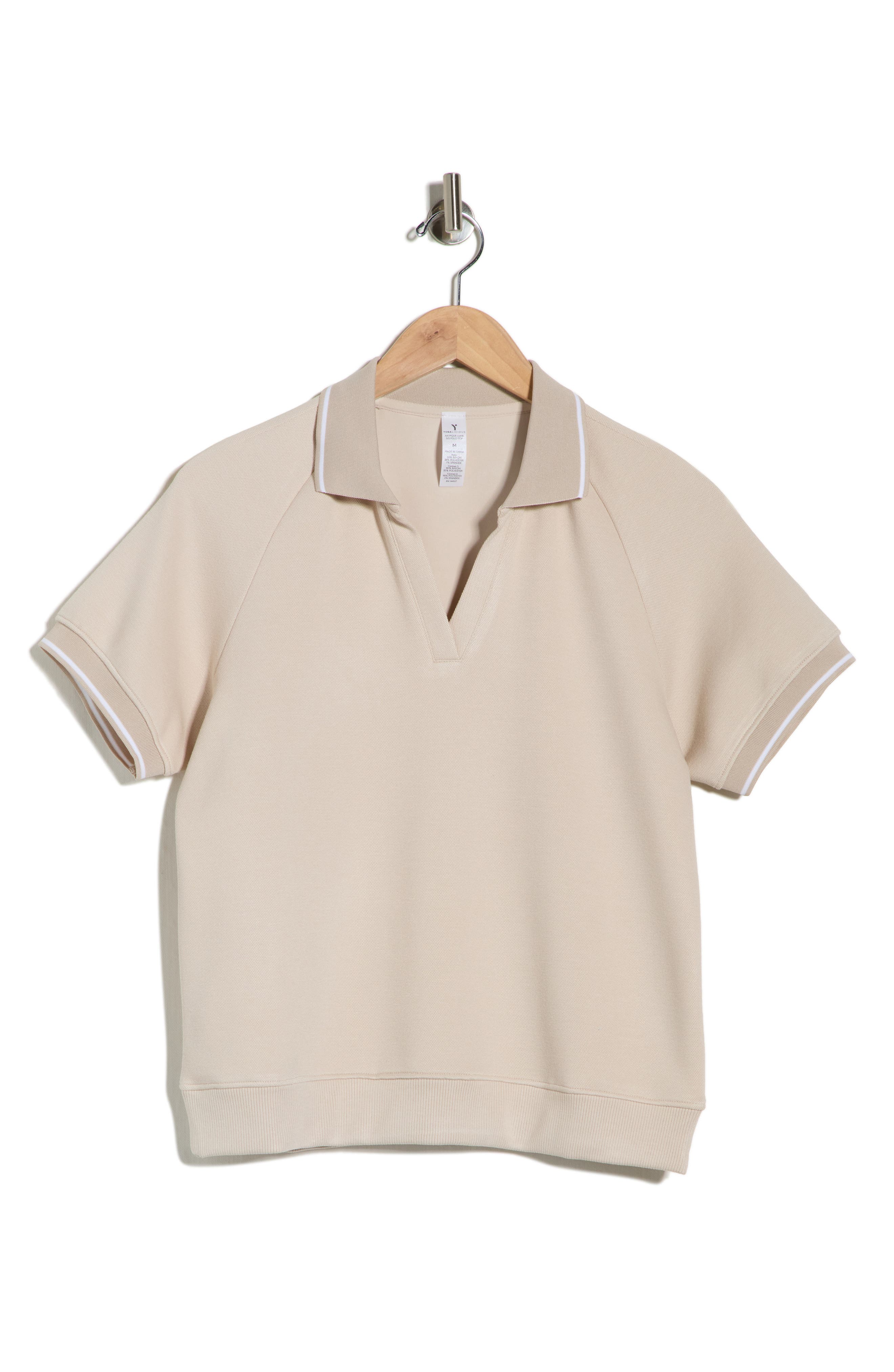 YOGALICIOUS Luvie Pique Polo