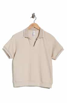 YOGALICIOUS Luvie Pique Polo