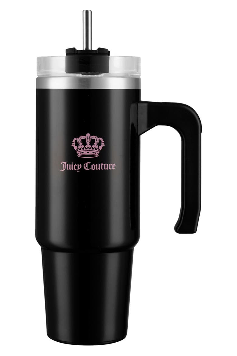31.5-Ounce Stainless Steel Tumbler, Main, color, JET BLACK
