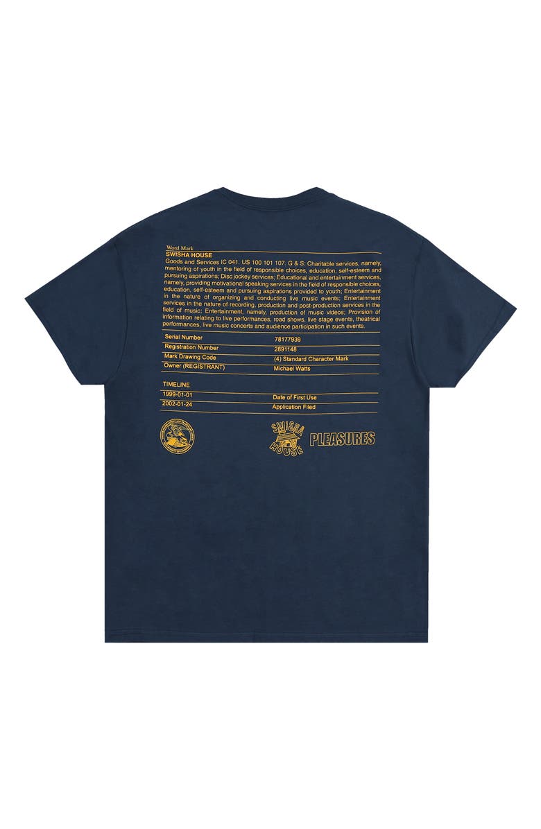 PLEASURES x Swisha House Trademark Graphic T-Shirt, Alternate, color,