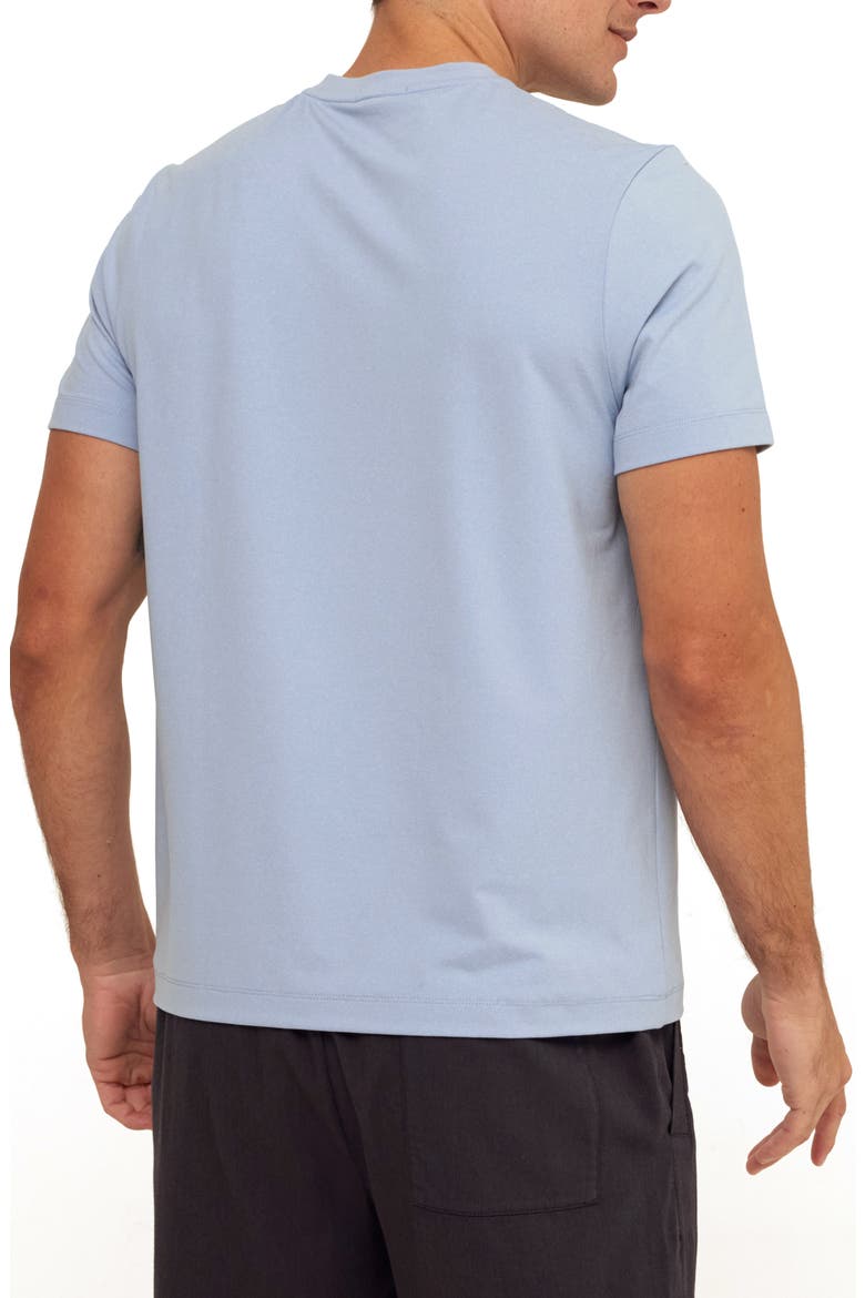 Shayne Luxe Jersey T-Shirt, Alternate, color, HEATHER HIGH TIDE