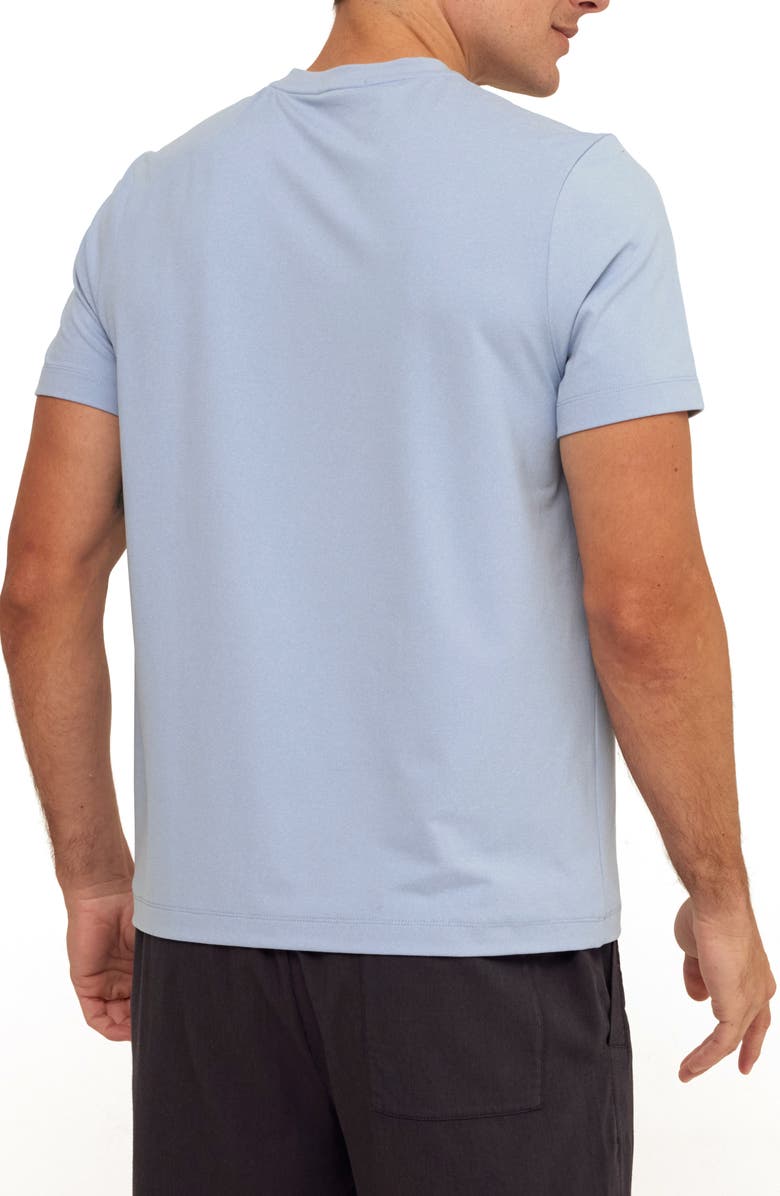 Threads 4 Thought Shayne Luxe Jersey T-Shirt, Alternate, color, Heather High Tide