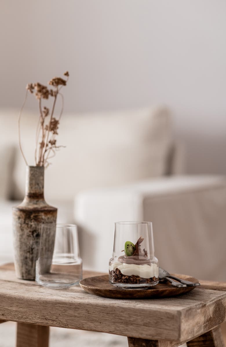 Fortessa Level Set of 2 White Wine Glasses, Alternate, color, Clear