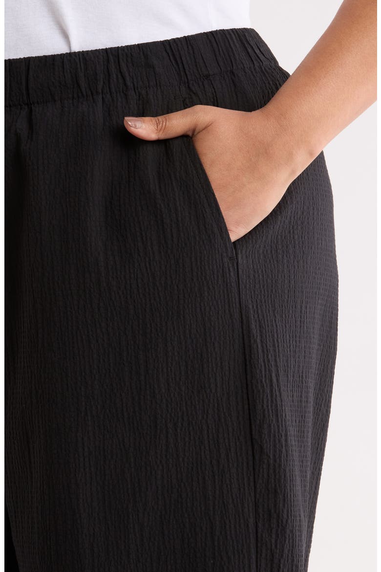 Ankle Wide Leg Pants, Alternate, color, BLACK