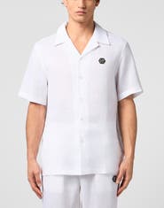 PHILIPP PLEIN Bowling Shirt Basic Men
