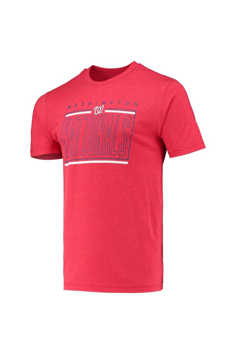 Men's Concepts Sport Navy/Red Washington Nationals Meter T-Shirt and Shorts Sleep Set, Alternate, color, Navy
