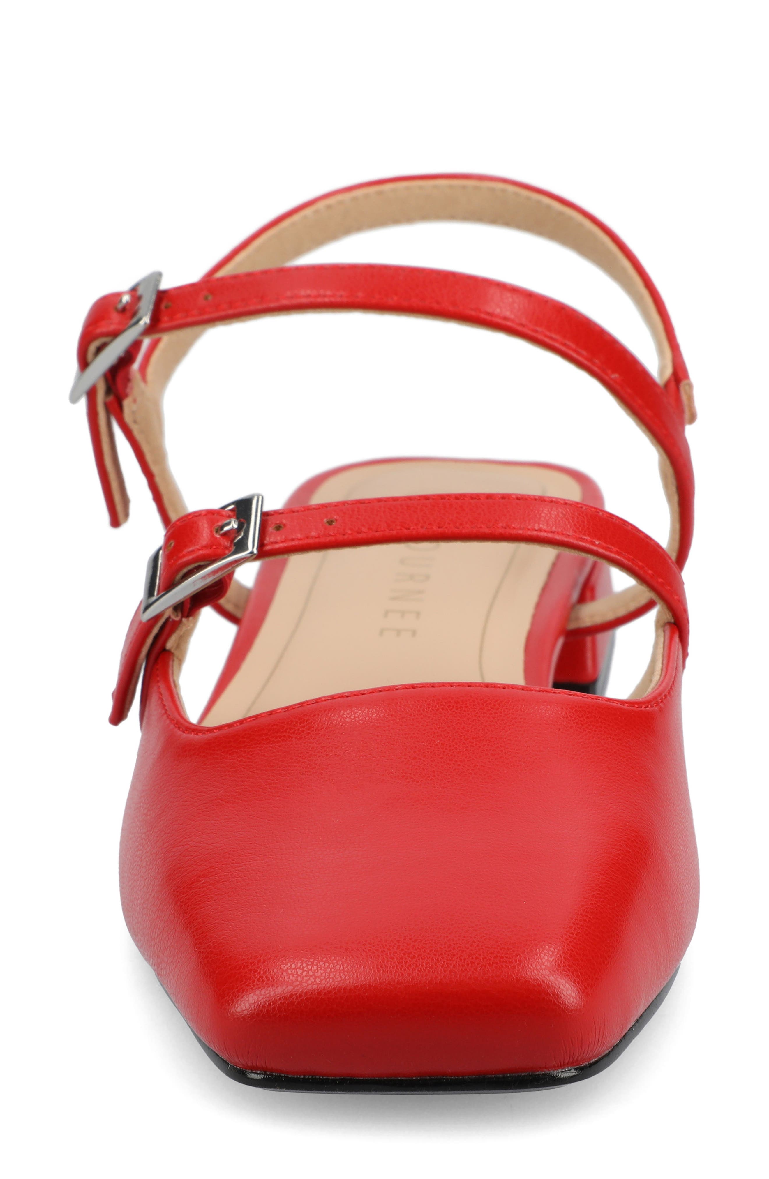Gretchenn Slingback Mary Jane Pump, Alternate, color, RED