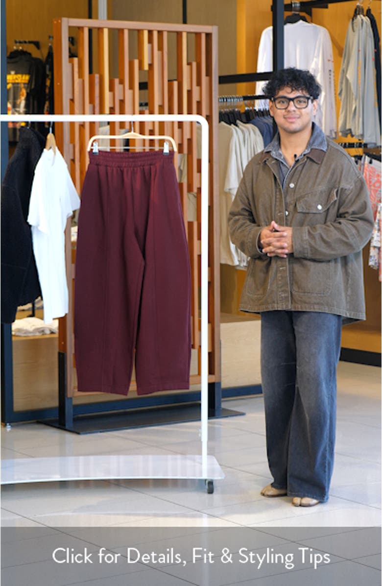 Pleated Balloon Jogger Pants, sales video thumbnail