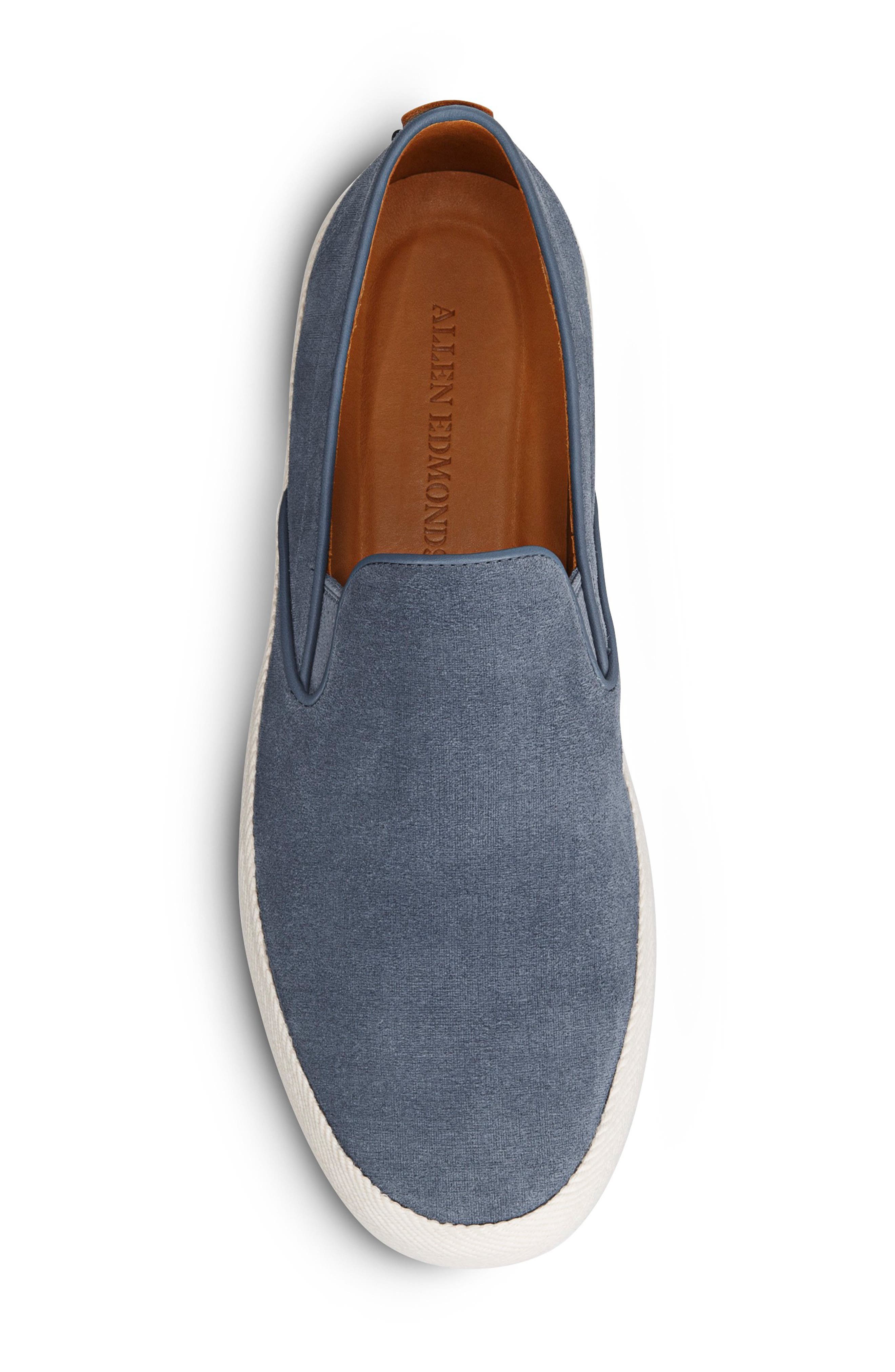 Allen Edmonds Holden Beach Slip-On Sneaker, Alternate, color, Denim