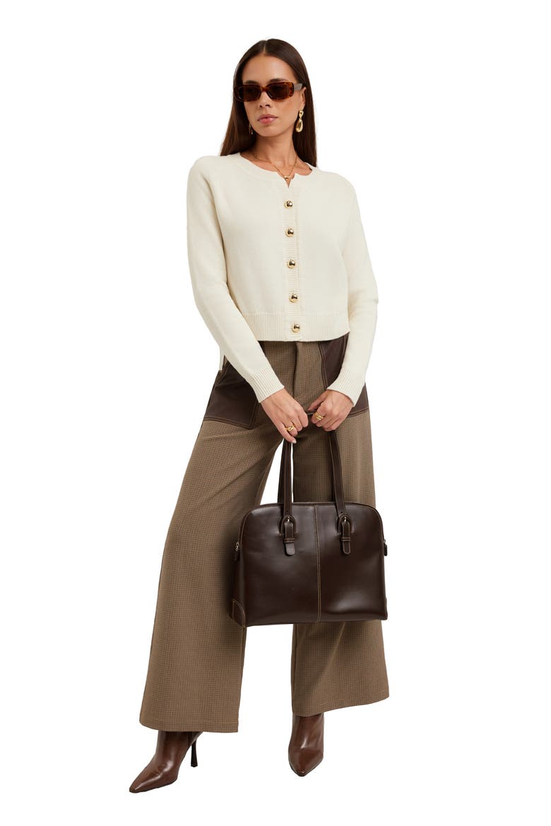 Rawan Cardigan Sweater, Alternate, color, CREAM