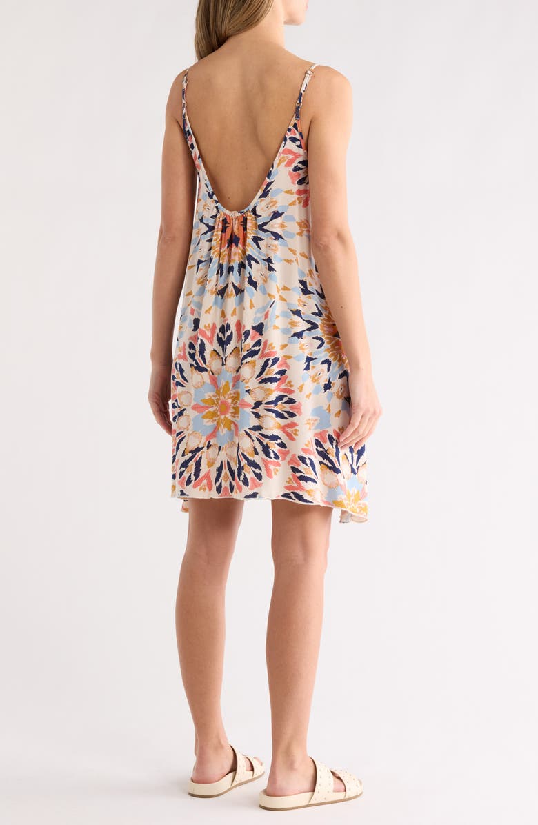 Elan Cover-Up Minidress, Alternate, color, Multi Kaleidoscope