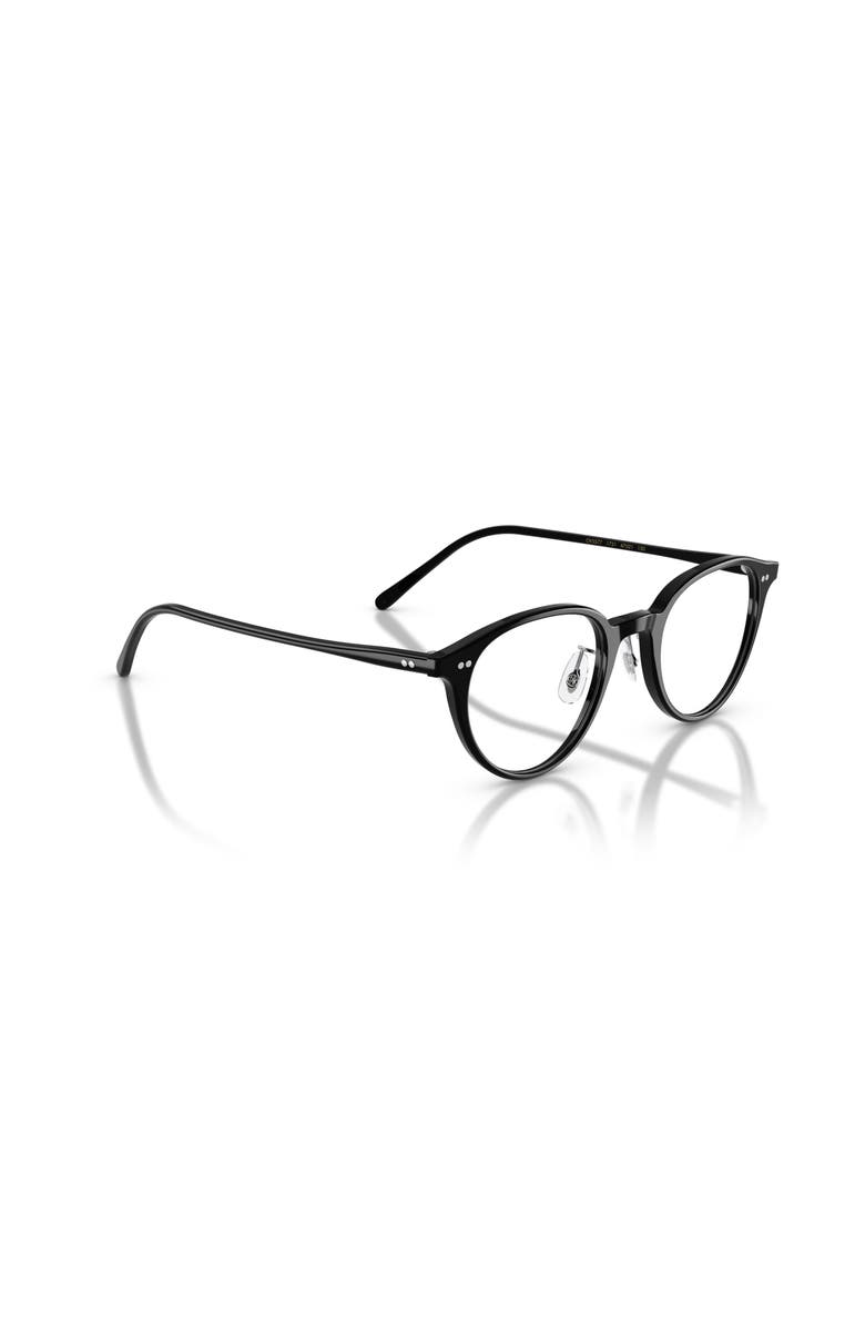 Oliver Peoples 47mm Oval optical glasses, Alternate, color, Black