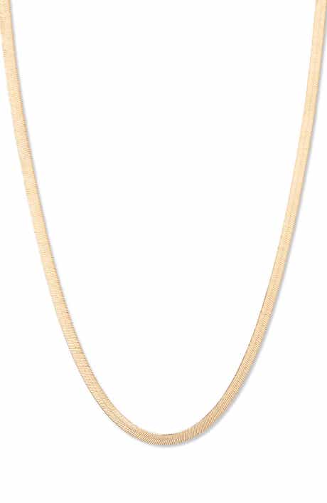 Brook and York Hazel Herringbone Necklace