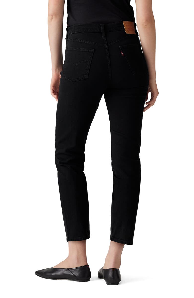 Levi's 501<sup>®</sup> Original Crop Straight Leg Jeans, Alternate, color,