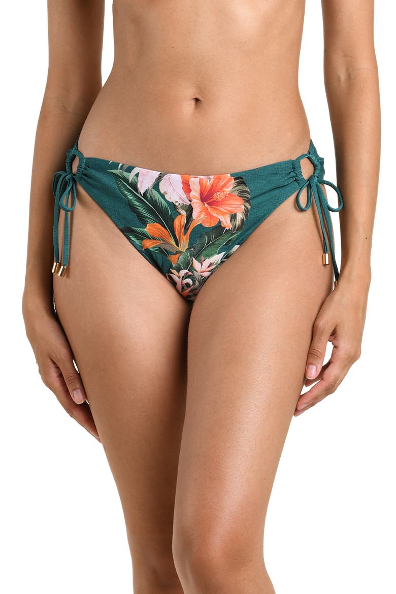 Courtyard Palms Adjustable Loop Bikini Bottoms, Main, color, JUNGLE